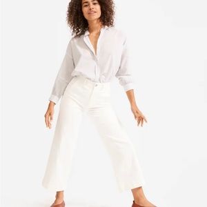 Everlane Wide Leg Crop Pant